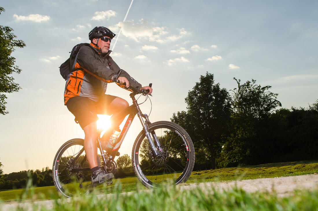 Med sykkelen har du mange muligheter i Hamarområdet. Foto Adobe Stock.