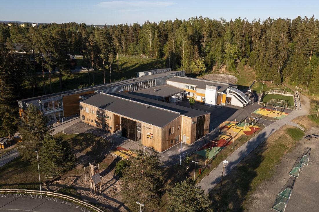 Greveløkka skole. Foto: Lars M. Bøe